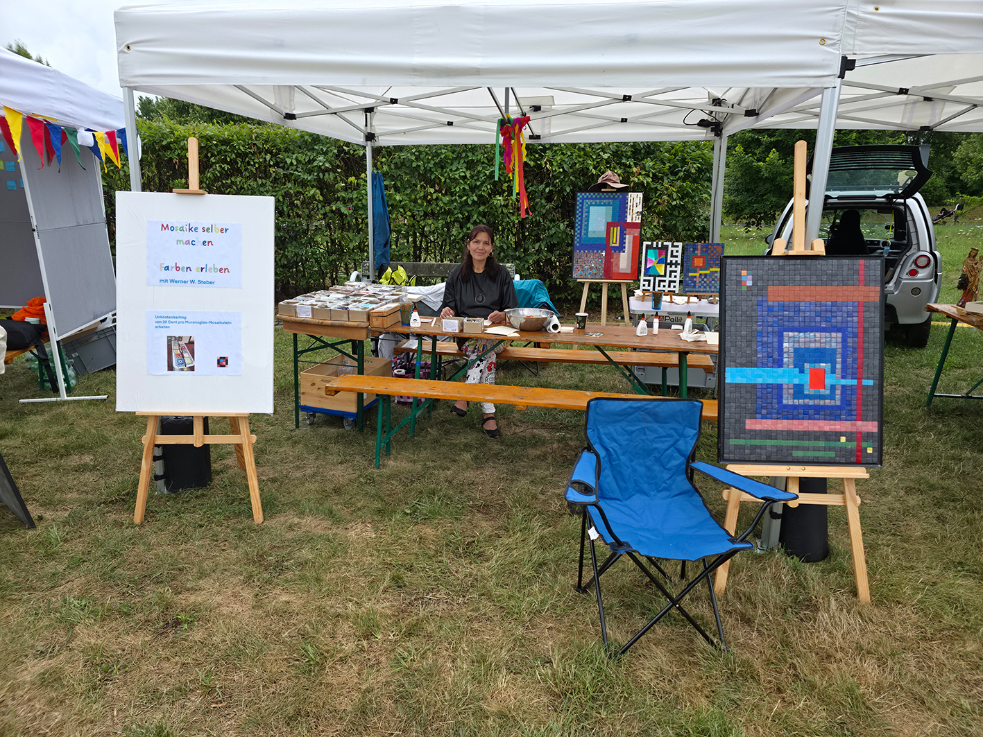 Unser stand auf dem Festiwaeldchen 2025